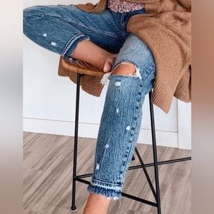 Abercrombie xBreSheppard mom jeans